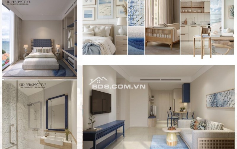 Cặp căn Liền kề HIẾM Sun World + View Biển | Tầng 32 B3 | Blanca City Căn Studio chỉ từ 3,x tỷ/căn